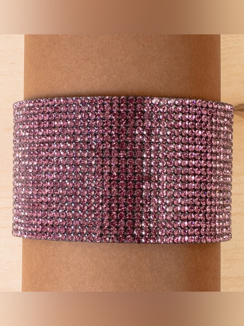 NWT! Pink Crystal Wide Cuff Bracelet! So pretty! 🌸